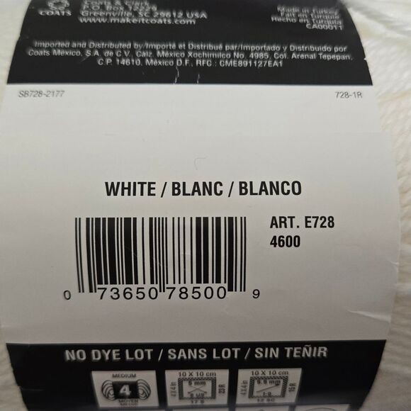 πππβRed Heart Soft Yarn Bundle - Black, Red, Purple, White HALLOWEEN BUNDLE - Picture 11 of 12